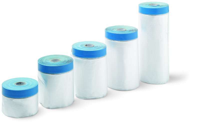 Takarófólia ragasztócsíkkal Targa Blue Mask 30cmx20m Takarófólia ragasztócsíkkal Targa Blue Mask 30cmx20m