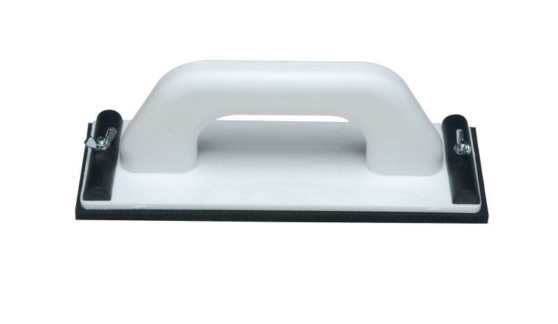 Kézi csiszoló markolattal, 3mm-es mohagumi réteg Sandpad 80x230mm