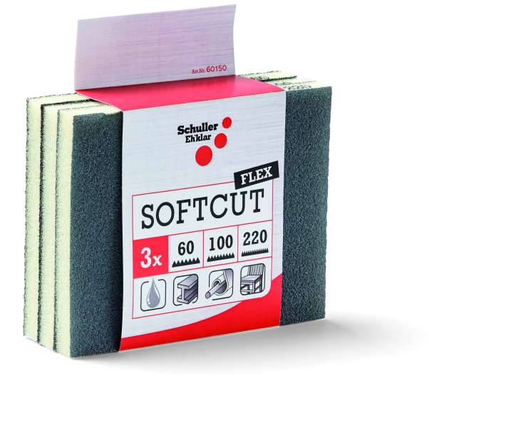 Csiszolópárna 125x100x12,5mm Softcut Flex P100 Csiszolópárna 125x100x12,5mm Softcut Flex P100