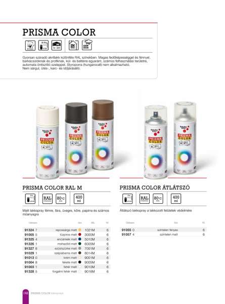 Krém matt Prisma Color RAL9001M 400ml Krém matt Prisma Color RAL9001M 400ml