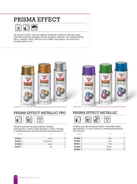 Szürke Prisma Effect Metallic grey 400ml Szürke Prisma Effect Metallic grey 400ml