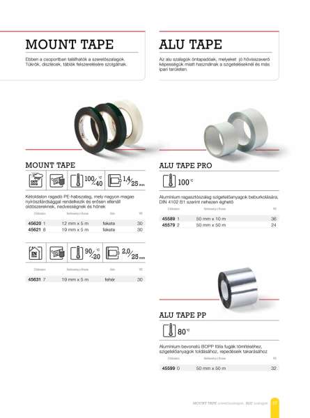 Mount Tape 19mmx5m white Mount Tape 19mmx5m white