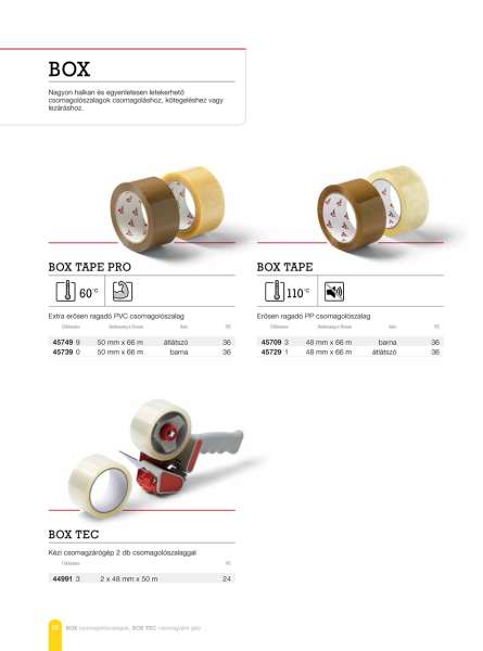 Box Tape 48mmx66m brown Box Tape 48mmx66m brown