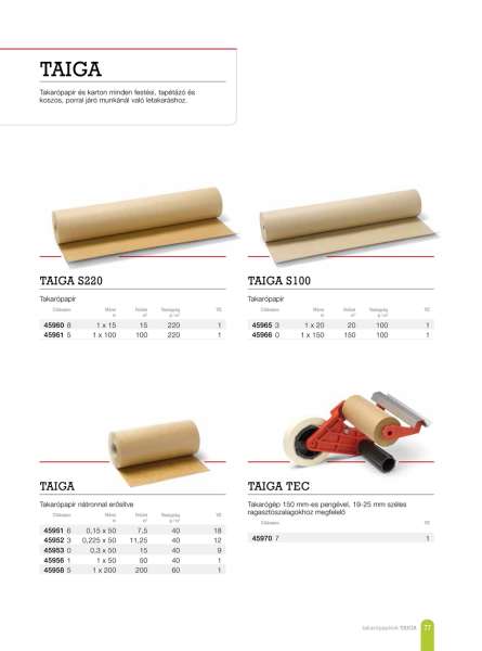 Takarógép 150mm-es pengével Taiga Tec Takarógép 150mm-es pengével Taiga Tec