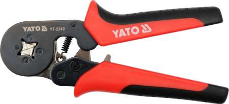 Krimpelő érvéhhüvely fogó 180mm YATO Krimpelő érvéhhüvely fogó 180mm YATO