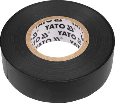 Szigetelőszalag 15mm x 20 m fekete YATO Szigetelőszalag 15mm x 20 m fekete YATO