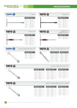 T kulcs 10mm YATO
