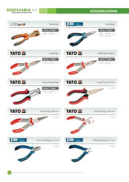 Rádiófogó egyenes 200mm YATO
