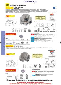 Marófej váltólapkás 80mm HI-SHEAR XP-45C Marófej váltólapkás 80mm HI-SHEAR XP-45C