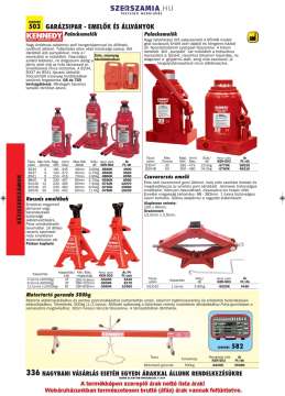 Palackemelő 3t 372mm max. magasságú Palackemelő 3t 372mm max. magasságú
