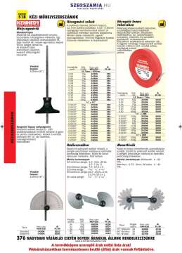 Rádiuszsablon 32 pengés inches Rádiuszsablon 32 pengés inches