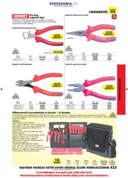 Pro-Torq szigetelt oldalcsípő fogó 1000V 205mm Pro-Torq szigetelt oldalcsípő fogó 1000V 205mm