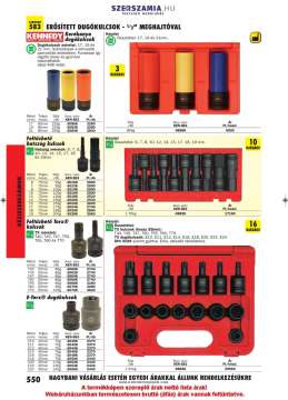 Erősített kerékanya dugókulcs 1/2col meghajtóval 19mm x 85mm Erősített kerékanya dugókulcs 1/2col meghajtóval 19mm x 85mm