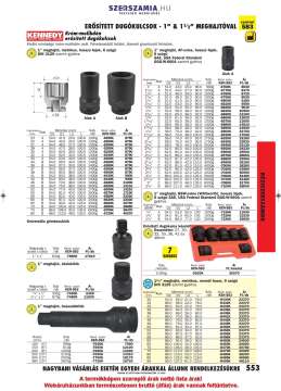 Erősített hosszabbítószár 1col meghajtóval 200mm Erősített hosszabbítószár 1col meghajtóval 200mm