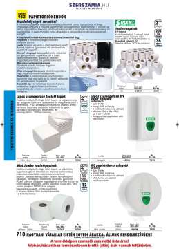 2 rétegű toalettpapír Mini jumbo 90mm x 200m STM200-2W-300 12tek./csomag