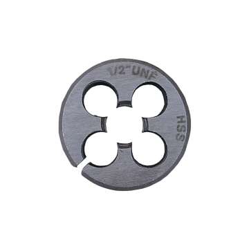 Kör alakú UNF menetmetsző 1/2col x 20,0mm HSS BS1127 Kör alakú UNF menetmetsző 1/2col x 20,0mm HSS BS1127