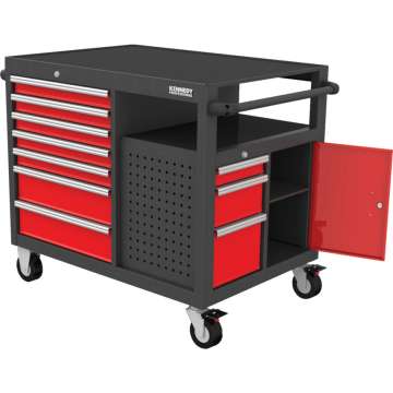 Mobil munkaállomás - 10 fiókos, 1180 x 845 x 844mm Mobil munkaállomás - 10 fiókos, 1180 x 845 x 844mm