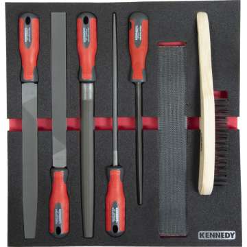 7 részes reszelő készlet szivacsban M1832 7 részes reszelő készlet szivacsban M1832
