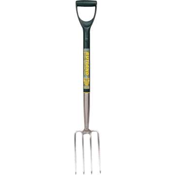 Ásóvilla műanyag, nyéllel keskeny 140 x 910mm FBS140 rozsdamentes acél