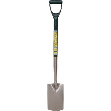 Kerti ásó műanyag, nyéllel keskeny 150 x 910mm SDB150 rozsdamentes acél