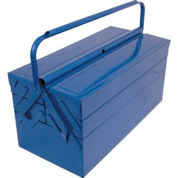 Szerszámos láda 5 tálcás (konzolos) 530mm fém Szerszámos láda 5 tálcás (konzolos) 530mm fém