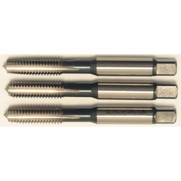 Egyenes hornyú kézi menetfúró készlet M8,0 x 1,25mm HSS ISO529 Egyenes hornyú kézi menetfúró készlet M8,0 x 1,25mm HSS ISO529