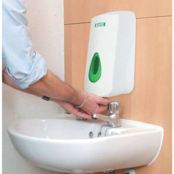 Pumpás tisztítószer adagoló 2mm-es pumpával, 2l kapacitás
