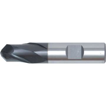 Kétélű rádiuszos hosszlyukmaró weldon-szárral, peak power bevonattal 8mm 10 x 61mm HSS-E-PM DIN844 Kétélű rádiuszos hosszlyukmaró weldon-szárral, peak power bevonattal 8mm 10 x 61mm HSS-E-PM DIN844