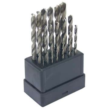 EXTOL CRAFT 19 db-os HSS fémfúró készlet 1 - 10mm EXTOL CRAFT 19 db-os HSS fémfúró készlet 1 - 10mm