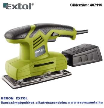 Vibrációs csiszológép 200W, 90 x 187 mm 11000/perc Vibrációs csiszológép 200W, 90 x 187 mm 11000/perc