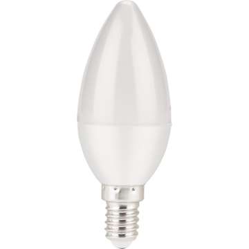 LED-es villanykörte gyertya izzó, 5W 45W hagyományos, E14 foglalat, Aplusz energiaosztályú EXTOL LIGHT
