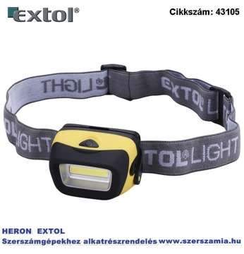 LED fejlámpa, 3 W cob széles vetítőszögű 90 lumen, 3 funkció teljes, fél fényerő, villogás, cseppálló, elem nélkül LED fejlámpa, 3 W cob széles vetítőszögű 90 lumen, 3 funkció teljes, fél fényerő, villogás, cseppálló, elem nélkül