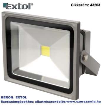 Led lámpa, falra szerelhető reflektor, 30W 2600 lm, ip65, 230V/50Hz Led lámpa, falra szerelhető reflektor, 30W 2600 lm, ip65, 230V/50Hz