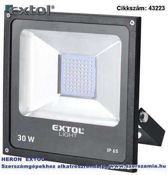 Led lámpa, falra szerelhető reflektor, 30W 2100 lm, ip65, 230V/50Hz, 1,2kg Led lámpa, falra szerelhető reflektor, 30W 2100 lm, ip65, 230V/50Hz, 1,2kg