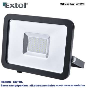 Led lámpa, falra szerelhető reflektor, 30W 3200 lm, ip65, 230V/50Hz, 1 kg Led lámpa, falra szerelhető reflektor, 30W 3200 lm, ip65, 230V/50Hz, 1 kg