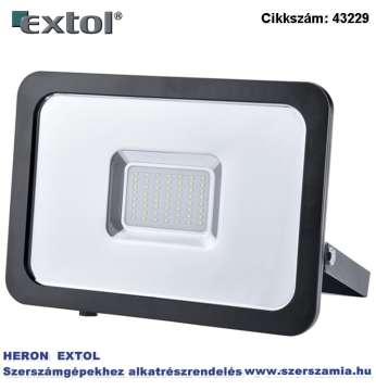 Led lámpa, falra szerelhető reflektor, 50W 4500 lm, ip65, 230V/50Hz, 2,1 kg Led lámpa, falra szerelhető reflektor, 50W 4500 lm, ip65, 230V/50Hz, 2,1 kg
