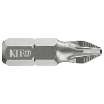 KITO PZ behajtóhegyek 2x25mm KITO PZ behajtóhegyek 2x25mm