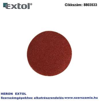 Csiszolókorong vászon, 115 mm, P60-es, tépőzáras 10db/csomag Csiszolókorong vászon, 115 mm, P60-es, tépőzáras 10db/csomag