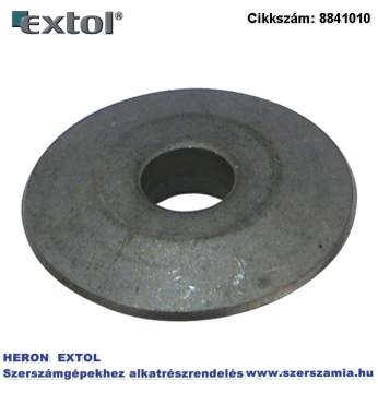 Vágókerék 22,3 x 6,4 x 4,8 mm, Titánium-Volfrám ötvözet, 8841012, 8841013, 8841014 csempevágókhoz
