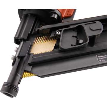 EXTOL PREMIUM pneumatikus szegezőgép, szalagtáras szegekhez, 50 - 90mm, 4,9 - 8bar