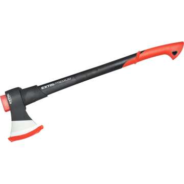 Fejsze, üvegszálas nyél, 1250g, nylon erősítéssel, 700mm hosszú, TPR markolat EXTOL PREMIUM Fejsze, üvegszálas nyél, 1250g, nylon erősítéssel, 700mm hosszú, TPR markolat EXTOL PREMIUM