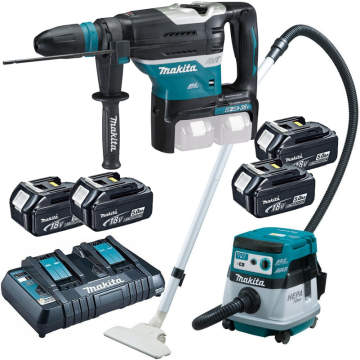 DHR400ZKU+DVC864LZ+4db BL1850+dupla töltő DHR400ZKU+DVC864LZ+4db BL1850+dupla töltő