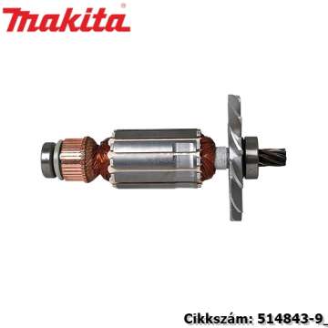 Forgórész 220V HM1400 MAKITA alkatrész (MK-514843-9) Forgórész 220V HM1400 MAKITA alkatrész (MK-514843-9)