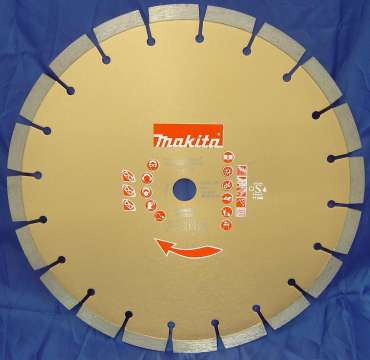 Gyémánt tárcsa arany vasbetonra 300 mm SB4 MAKITA (MK-P-27676) Gyémánt tárcsa arany vasbetonra 300 mm SB4 MAKITA (MK-P-27676)