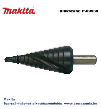 Lépcsős fúró HSS-G 6-38 mm MAKITA (MK-P-69939) Lépcsős fúró HSS-G 6-38 mm MAKITA (MK-P-69939)