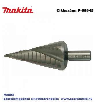 Lépcsős fúró HSS-G 6-37 mm MAKITA (MK-P-69945) Lépcsős fúró HSS-G 6-37 mm MAKITA (MK-P-69945)