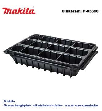 Három részes tartozék tároló betét MakPac T2 MAKITA (MK-P-83696) Három részes tartozék tároló betét MakPac T2 MAKITA (MK-P-83696)