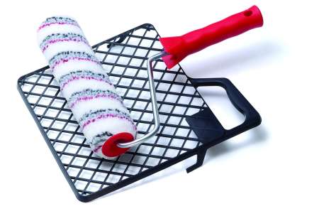 Festőhenger szett (henger, nyél, csepegtetőrács) Silverline 25cm short SET Festőhenger szett (henger, nyél, csepegtetőrács) Silverline 25cm short SET