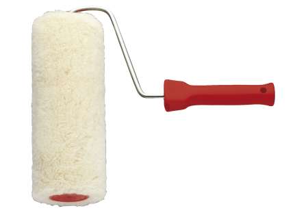Festőhenger nyéllel, báránygyapjú imitáció, 22 mm-es szálhossz Merino-R 25cm Festőhenger nyéllel, báránygyapjú imitáció, 22 mm-es szálhossz Merino-R 25cm