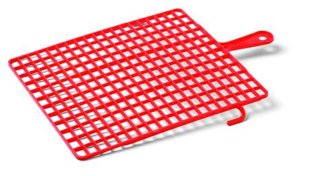 Csepegtetőrács, műanyag, sűrű rácsozat Drop Pro 20x27cm Csepegtetőrács, műanyag, sűrű rácsozat Drop Pro 20x27cm
